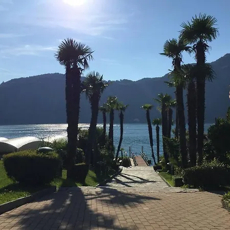 Appartamento Luganersee, Pool, Strand, Parkplatz, Bissone