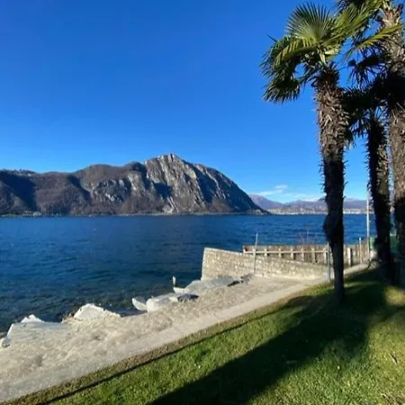 Luganersee, Pool, Strand, Parkplatz, Bissone